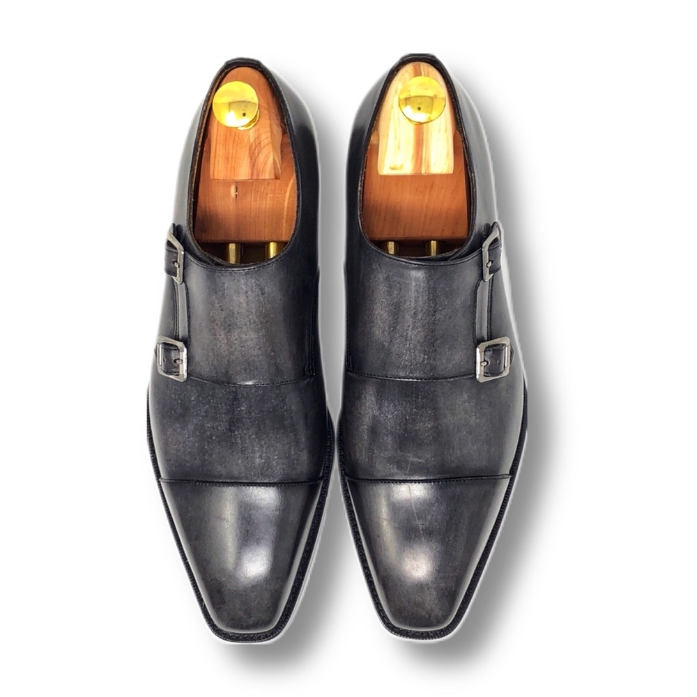 Double Monk strap dress shoe.